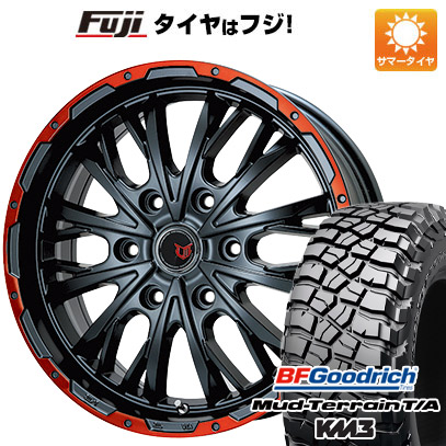 【新品】プラド 夏タイヤ ホイール4本セット 265/65R17 BFグッドリッチ マッドテレーンT/A KM3 レアマイスター LMG ヴァスティア  17インチ