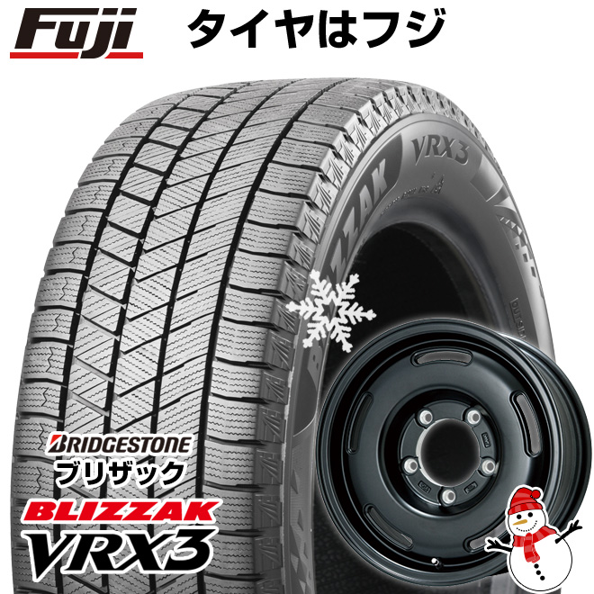 ブリザック VRX3 【新品】ジムニーシエラ スタッドレスタイヤ ホイール 
