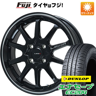 クーポン配布中 【新品国産4穴100車】 夏タイヤ ホイール4本セット 195/50R16 ダンロップ エナセーブ EC204 レアマイスター LMスポーツLM 10R 16インチ :fuji 1502 116196 25564 25564:フジコーポレーション