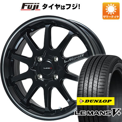 【新品 軽自動車】エブリイワゴン 夏タイヤ ホイール4本セット 165/60R14 ダンロップ ルマン V+(ファイブプラス) レアマイスター LMスポーツLM 10R 14インチ :fuji 21721 116190 40648 40648:フジコーポレーション