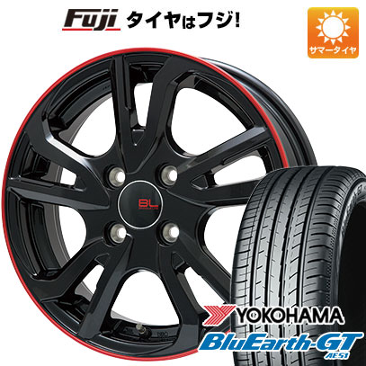 クーポン配布中 【新品国産4穴100車】 夏タイヤ ホイール4本セット 195/65R15 ヨコハマ ブルーアース GT AE51 ブランドルライン レツィオ 15インチ :fuji 11881 116796 28579 28579:フジコーポレーション