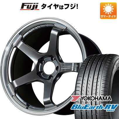 【パンク保証付】【新品国産5穴100車】 夏タイヤ ホイール4本セット 245/45R19 ヨコハマ ブルーアース RV 03 ヨコハマ アドバンレーシング GT ビヨンド 19インチ :fuji 7061 115775 36866 36866:フジコーポレーション