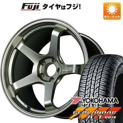 【新品国産5穴114.3車】 夏タイヤ ホイール4本セット 235/55R19 ヨコハマ ジオランダー A/T G015 RBL ヨコハマ アドバンレーシング GT ビヨンド 19インチ :fuji 1121 115774 28522 28522:フジコーポレーション