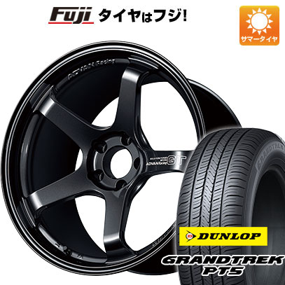 【新品国産5穴114.3車】 夏タイヤ ホイール4本セット 225/55R19 ダンロップ グラントレック PT5 ヨコハマ アドバンレーシング GT ビヨンド 19インチ :fuji 2581 115768 40819 40819:フジコーポレーション