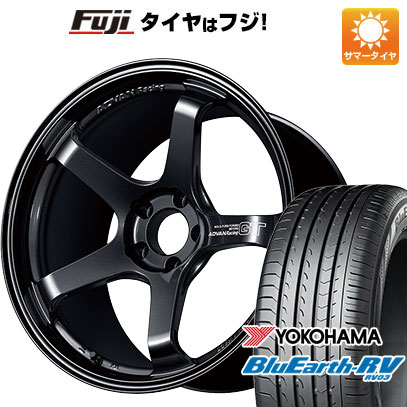 【パンク保証付】【新品国産5穴114.3車】 夏タイヤ ホイール4本セット 225/55R19 ヨコハマ ブルーアース RV-03 ヨコハマ ADVAN Racing GT ビヨンド 19インチ