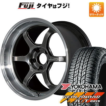 クーポン配布中 【新品国産5穴100車】 夏タイヤ ホイール4本セット 225/55R18 ヨコハマ ジオランダー A/T G015 RBL ヨコハマ アドバンレーシング R6 18インチ :fuji 2288 115139 23760 23760:フジコーポレーション