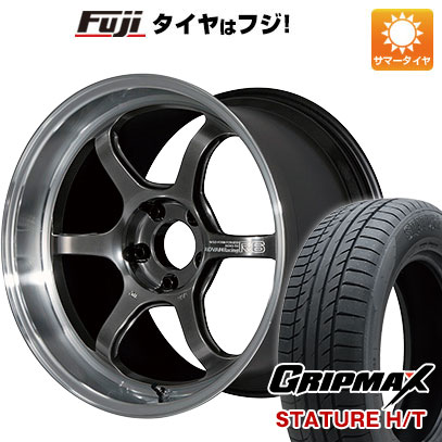 【新品国産5穴100車】 夏タイヤ ホイール4本セット 225/55R18 グリップマックス スタチャー H/T BSW（限定） ヨコハマ アドバンレーシング R6 18インチ : fuji 2288 115139 38591 38591 : フジコーポレーション