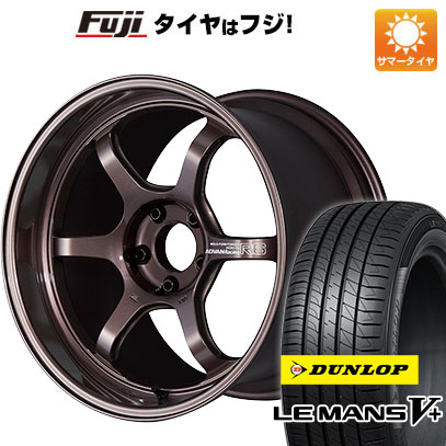 【新品国産5穴114.3車】 夏タイヤ ホイール4本セット 225/40R18 ダンロップ ルマン V+(ファイブプラス) ヨコハマ アドバンレーシング R6 18インチ :fuji 1131 115145 40690 40690:フジコーポレーション