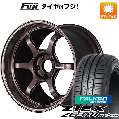 【新品国産5穴100車】 夏タイヤ ホイール4本セット 215/40R18 ファルケン ジークス ZE310R エコラン（限定） ヨコハマ アドバンレーシング R6 18インチ : fuji 1221 115145 38447 38447 : フジコーポレーション