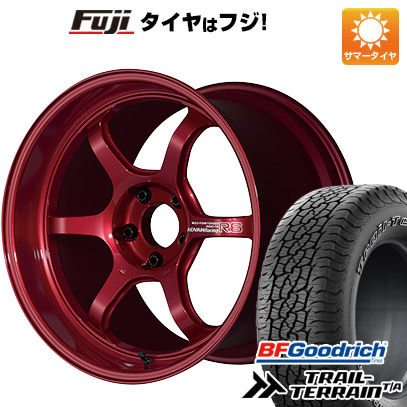 【新品国産5穴114.3車】 夏タイヤ ホイール４本セット 235/60R18 BFグッドリッチ トレールテレーンT/A ORBL ヨコハマ アドバンレーシング R6 18インチ :fuji 27064 115151 36812 36812:フジコーポレーション