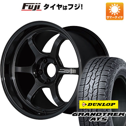 クーポン配布中 【新品国産5穴100車】 夏タイヤ ホイール4本セット 225/55R18 ダンロップ グラントレック AT5 ヨコハマ アドバンレーシング R6 18インチ :fuji 2288 115140 32852 32852:フジコーポレーション