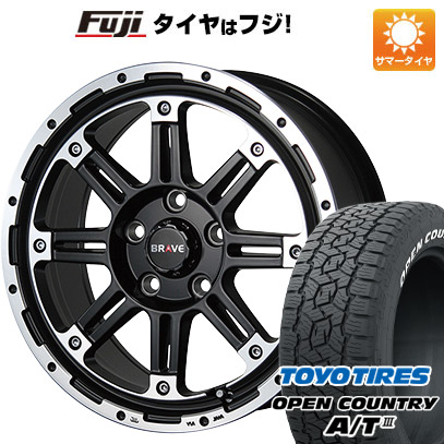 【新品国産5穴114.3車】 夏タイヤ ホイール4本セット 245/70R16 トーヨー オープンカントリー A/T III RBL バーンズテック ブレイブストリーム 16インチ :fuji 15841 126125 38625 38625:フジコーポレーション