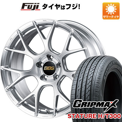 クーポン配布中 【新品国産5穴114.3車】 夏タイヤ ホイール４本セット 235/55R18 グリップマックス スタチャー H/T300 BSW（限定） BBS JAPAN RE V7 18インチ :fuji 1303 147846 40205 40205:フジコーポレーション