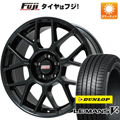 【新品国産5穴114.3車】 夏タイヤ ホイール4本セット 225/40R19 ダンロップ ルマン V+(ファイブプラス) BBS GERMANY XR グロスブラック 19インチ : fuji 876 127788 40691 40691 : フジコーポレーション