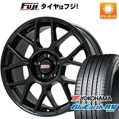 【パンク保証付き】【新品国産5穴114.3車】 夏タイヤ ホイール4本セット 245/40R19 ヨコハマ ブルーアース RV 03 BBS GERMANY XR グロスブラック 19インチ : fuji 1122 127788 36865 36865 : フジコーポレーション