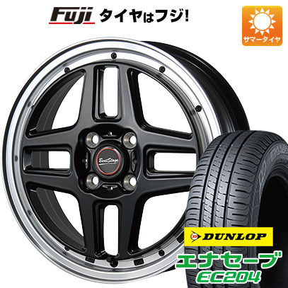 【新品 軽自動車】N BOX タント ワゴンR 夏タイヤ ホイール4本セット 165/55R15 ダンロップ エナセーブ EC204 ブレスト ビートステージ WT C 15インチ :fuji 21761 126108 25577 25577:フジコーポレーション