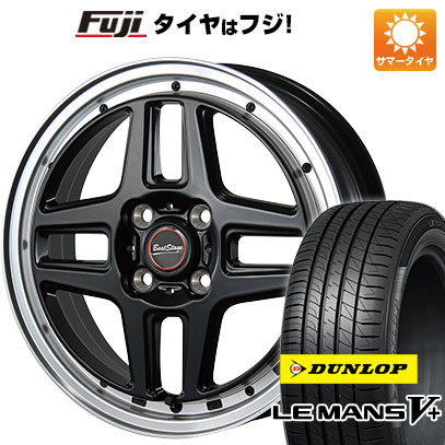 【新品 軽自動車】エブリイワゴン 夏タイヤ ホイール4本セット 165/50R15 ダンロップ ルマン V+(ファイブプラス) ブレスト ビートステージ WT C 15インチ :fuji 21761 126108 40644 40644:フジコーポレーション