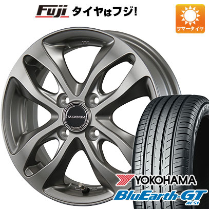 【新品国産4穴100車】 夏タイヤ ホイール4本セット 175/65R14 ヨコハマ ブルーアース GT AE51 ブリヂストン バルミナ DS-M 14インチ｜fujicorporation