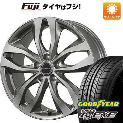 【新品国産5穴114.3車】 夏タイヤ ホイール4本セット 215/55R17 グッドイヤー イーグル エルエス エグゼ(限定) ブリヂストン バルミナ DS M 17インチ :fuji 1841 115678 31590 31590:フジコーポレーション