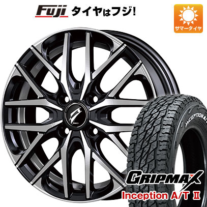 【新品国産4穴100車】 夏タイヤ ホイール４本セット 185/60R15 グリップマックス インセプション A/TII RWL(限定) ブリヂストン ベオ ルーナ KC R 15インチ :fuji 1901 119651 43064 43064:フジコーポレーション