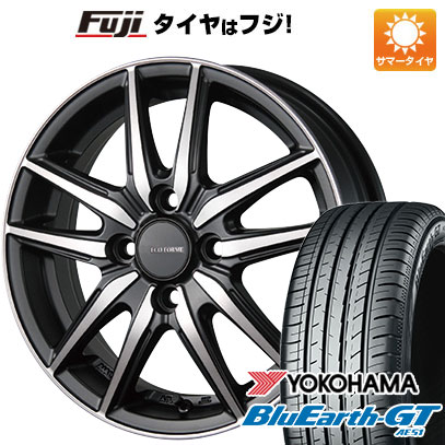 クーポン配布中 【新品国産4穴100車】 夏タイヤ ホイール4本セット 185/60R15 ヨコハマ ブルーアース GT AE51 ブリヂストン エコフォルム CRS20 15インチ :fuji 1901 119663 28575 28575:フジコーポレーション