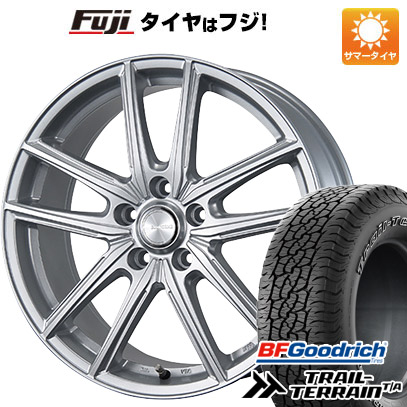 【新品国産5穴100車】 夏タイヤ ホイール4本セット 225/60R17 BFグッドリッチ トレールテレーンT/A ORBL ブリヂストン エコフォルム SE-20 17インチ｜fujicorporation