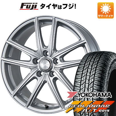 クーポン配布中 【新品国産5穴114.3車】 夏タイヤ ホイール4本セット 225/50R18 ヨコハマ ジオランダー A/T G015 RBL ブリヂストン エコフォルム SE 20 18インチ :fuji 1301 115648 35333 35333:フジコーポレーション