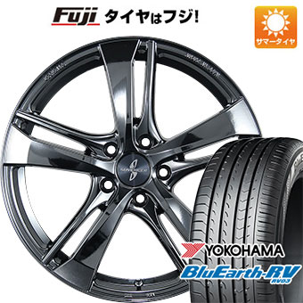 【パンク保証付】【新品国産5穴114.3車】 夏タイヤ ホイール4本セット 215/55R17 ヨコハマ ブルーアース RV-03 ブリヂストン サヴェンサー AW5ｓ 17インチ｜fujicorporation