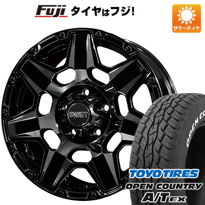 【新品国産5穴114.3車】 夏タイヤ ホイール４本セット 215/70R16 トーヨー オープンカントリー A/T EX クライメイト スワット(SBC) 16インチ :fuji 1581 154223 33426 33426:フジコーポレーション