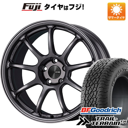 【新品国産5穴114.3車】 夏タイヤ ホイール４本セット 235/55R18 BFグッドリッチ トレールテレーンT/A ORBL エンケイ PF09 18インチ :fuji 1303 151202 36809 36809:フジコーポレーション