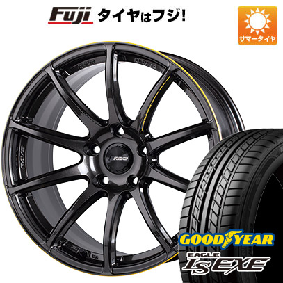 【新品国産5穴114.3車】 夏タイヤ ホイール4本セット 215/50R17 イーグル エルエス エグゼ(限定) レイズ グラムライツ 57トランセンド UNLIMIT EDITION 17インチ :fuji 1842 139311 31589 31589:フジコーポレーション