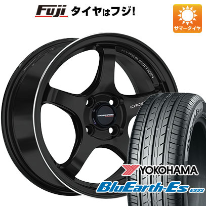 【新品国産4穴100車】 夏タイヤ ホイール4本セット 195/50R16 ヨコハマ ブルーアース ES32 ホットスタッフ クロススピード ハイパーエディションCR5 16インチ :fuji 1502 146363 35488 35488:フジコーポレーション