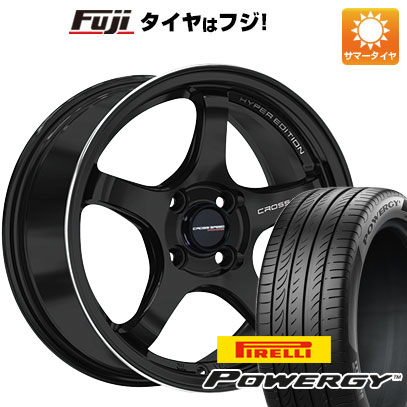 【新品国産4穴100車】 夏タイヤ ホイール４本セット 195/65R15 ピレリ パワジー ホットスタッフ クロススピード ハイパーエディションCR5 15インチ :fuji 11881 146361 37005 37005:フジコーポレーション