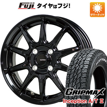 【新品 軽自動車】タフト ソリオ サマータイヤ ホイール4本セット 165/65R15 GRIPMAX インセプション A/TII RWL ホットスタッフ ジースピード G 05 15インチ :fuji 21761 150385 42829 42829:フジコーポレーション