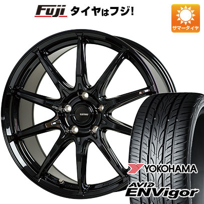 【新品国産5穴114.3車】 夏タイヤ ホイール４本セット 215/45R18 ヨコハマ エイビッド エンビガーS321 ホットスタッフ ジースピード G 05 18インチ :fuji 1130 150388 33745 33745:フジコーポレーション