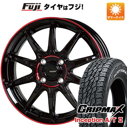 【新品国産4穴100車】 夏タイヤ ホイール４本セット 185/60R15 グリップマックス インセプション A/TII RWL(限定) ホットスタッフ ジースピード P 05R 15インチ :fuji 1901 146456 43064 43064:フジコーポレーション