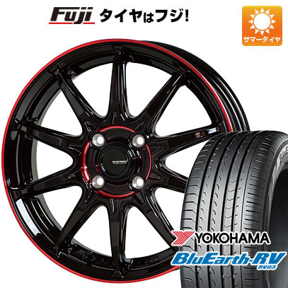 【パンク保証付】【新品国産4穴100車】 夏タイヤ ホイール4本セット 185/60R15 ヨコハマ ブルーアース RV 03 HOT STUFF ジースピード P 05R 15インチ :fuji 1901 146456 36888 36888:フジコーポレーション