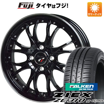 ZIEX 【新品国産車用 4穴100車】 夏タイヤ ホイール4本セット 195 
