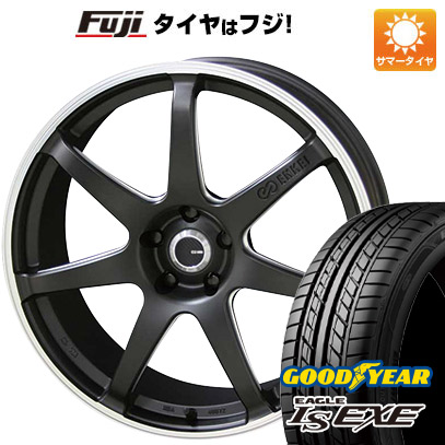 【新品国産5穴114.3車】 夏タイヤ ホイール４本セット 225/55R17 グッドイヤー イーグル エルエス エグゼ(限定) エンケイ チューニング SC38 17インチ :fuji 1861 150787 32119 32119:フジコーポレーション