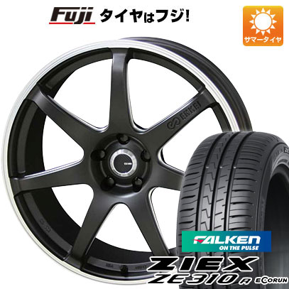 【新品国産4穴100車】 夏タイヤ ホイール4本セット 195/50R16 ファルケン ジークス ZE310R エコラン(限定) エンケイ チューニング SC38 16インチ｜fujicorporation