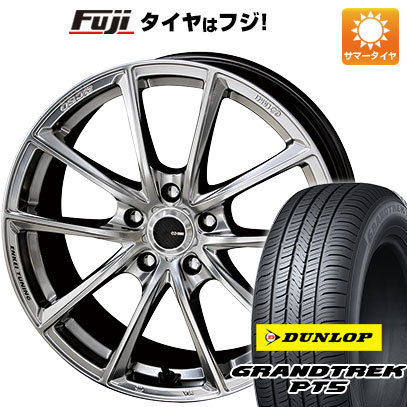 クーポン配布中 【新品国産5穴114.3車】 夏タイヤ ホイール4本セット 225/55R19 ダンロップ グラントレック PT5 エンケイ チューニング SC50 19インチ :fuji 2581 150800 40819 40819:フジコーポレーション