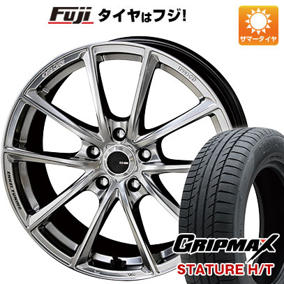 【新品国産5穴114.3車】 夏タイヤ ホイール４本セット 225/55R18 グリップマックス スタチャー H/T BSW（限定） エンケイ チューニング SC50 18インチ :fuji 1321 150798 38591 38591:フジコーポレーション