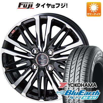 BluEarth - 【新品 軽自動車】ソリオ ハスラー 夏タイア 車輪4本仕掛ける 165/70R14 ヨコハマ 青碧地びた AE-01F 共豊 平手打ち クレスト 14in タイヤ、ホイール-自動車-夏タイヤ、ホイールセット