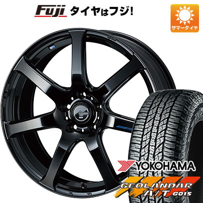 クーポン配布中 【新品国産5穴114.3車】 夏タイヤ ホイール4本セット 225/65R17 ヨコハマ ジオランダー A/T G015 OWL/RBL ウェッズ レオニス NAVIA 07 17インチ :fuji 2182 136547 33320 33320:フジコーポレーション