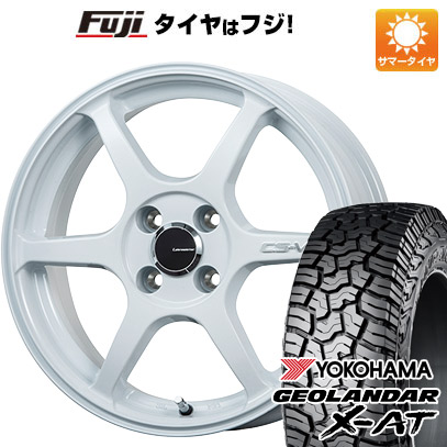 【新品 軽自動車】N-BOX タント ワゴンR 夏タイヤ ホイール4本セット 155/65R14 ヨコハマ ジオランダー X-AT G016 レアマイスター CS-V6 14インチ