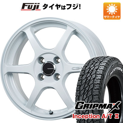 新品 ハスラー デリカミニ(4WD) サマータイヤ ホイール4本セット 165/60R15 グリップマックス インセプション A/TII RWL(限定) レアマイスター CS V6 15インチ :fuji 21761 116387 42828 42828:フジコーポレーション