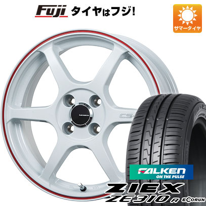 ZIEX 【新品国産車用 4穴100車】 夏タイヤ ホイール4本セット 195