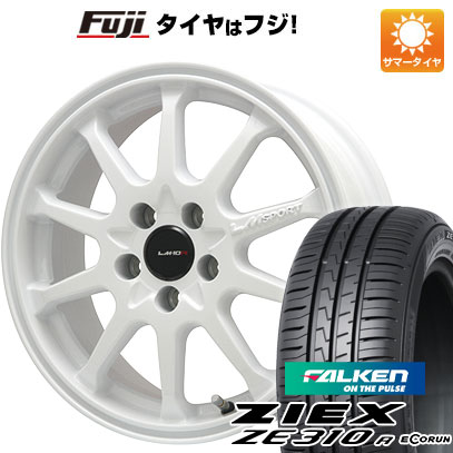 【新品国産5穴100車】 夏タイヤ ホイール4本セット 205/55R16 ファルケン ジークス ZE310R エコラン（限定） レアマイスター LMスポーツLM-10R 16インチ｜fujicorporation