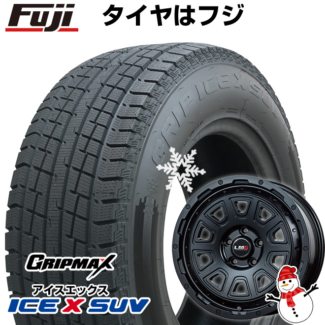 【新品】輸入車用 ラングラー スタッドレスタイヤ ホイール4本セット 265/70R17 アイスX SUV BSW ブラックサイドウォール(限定2022年製) LMG DS 10 17インチ :fuji 20501 115614 38768 38768:フジコーポレーション