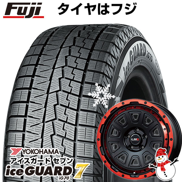 【パンク保証付】【新品】アルファード/ヴェルファイア等 スタッドレスタイヤ ホイール4本セット 215/65R16 ヨコハマ アイスガード7 LMG DS 10 16インチ :fuji 3965 115629 36217 36217:フジコーポレーション